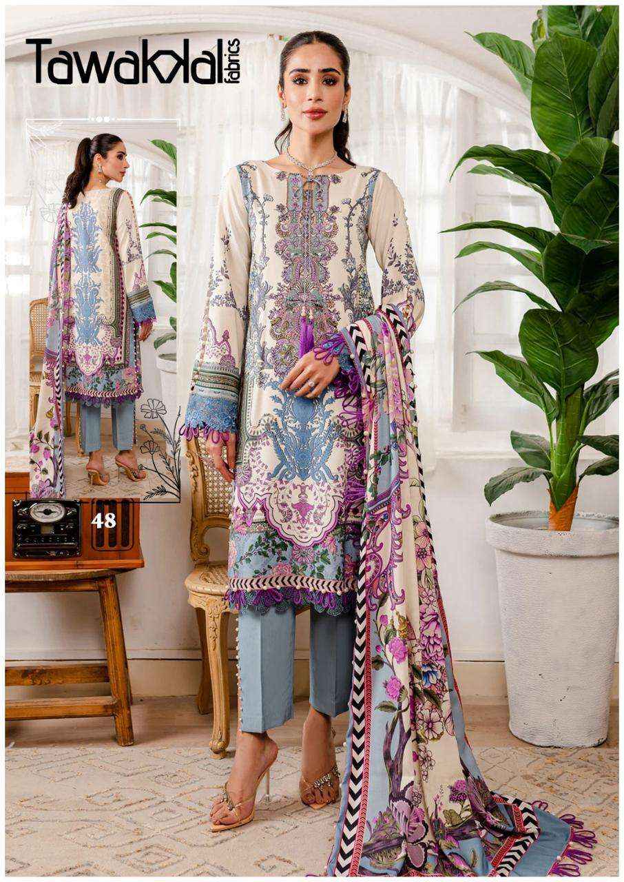 Tawakkal Mehroz Vol 5 Cotton Dress Material 10 pcs Catalogue