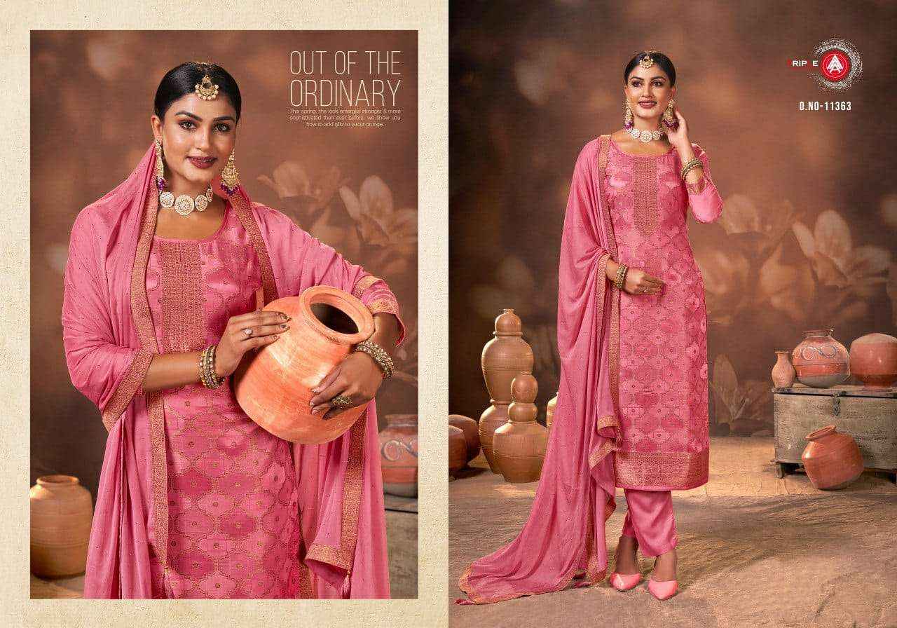 Triple A Payal Vol 3 Muslin Dress Material 6 pcs Catalogue