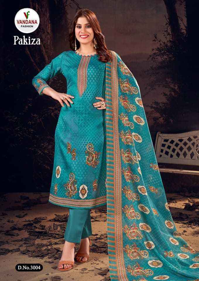 Vandana Pakiza Vol 3 Cotton Dress Material 10 pcs Catalogue