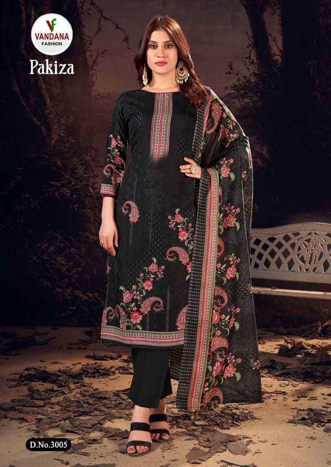 Vandana Pakiza Vol 3 Cotton Dress Material 10 pcs Catalogue