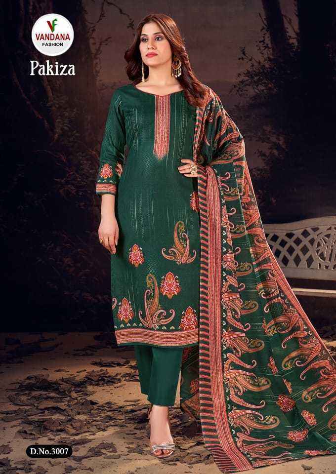 Vandana Pakiza Vol 3 Cotton Dress Material 10 pcs Catalogue