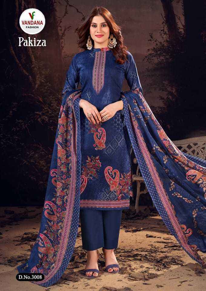 Vandana Pakiza Vol 3 Cotton Dress Material 10 pcs Catalogue