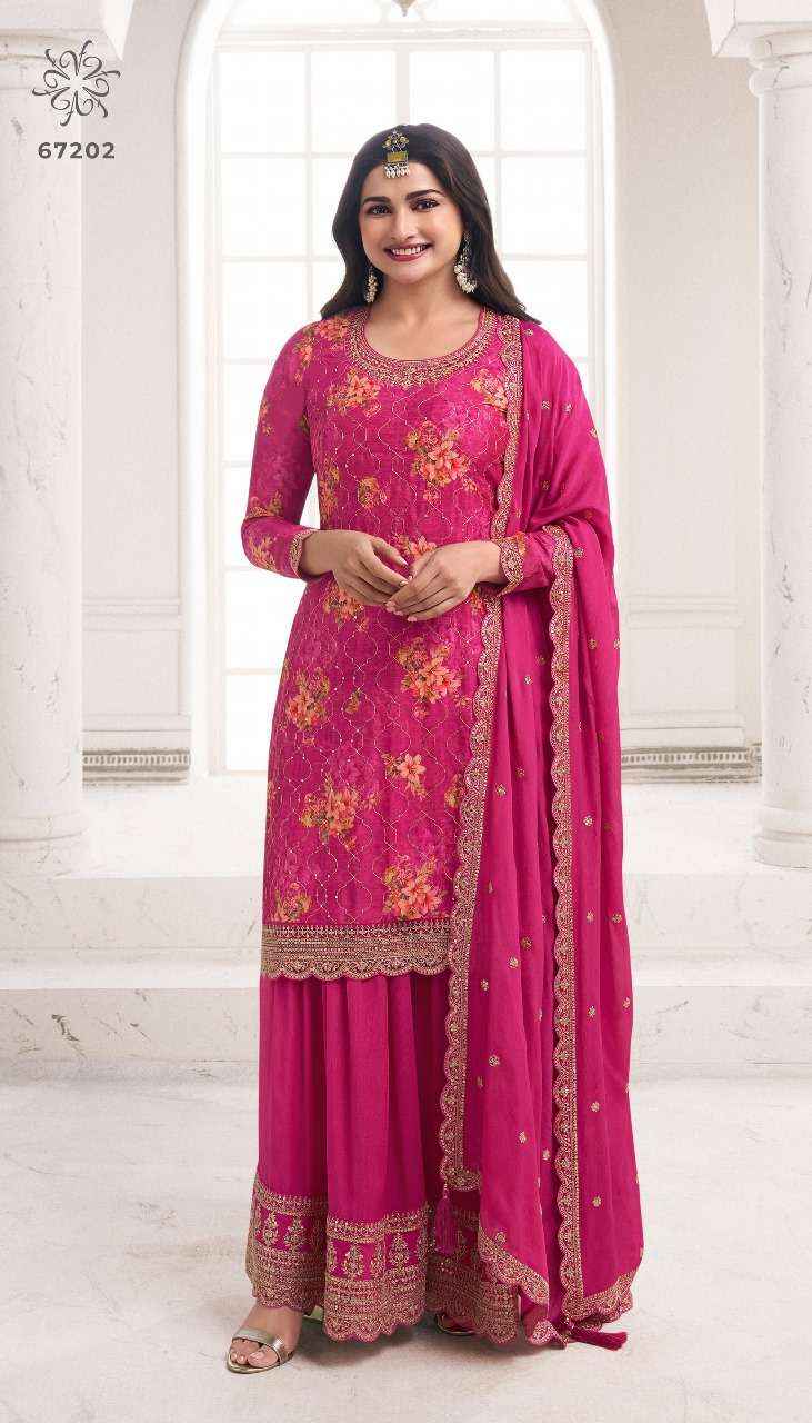 Vinay Kuleesh Sneh Heavy Embroidered Dress Material (6 Pc Catalog)