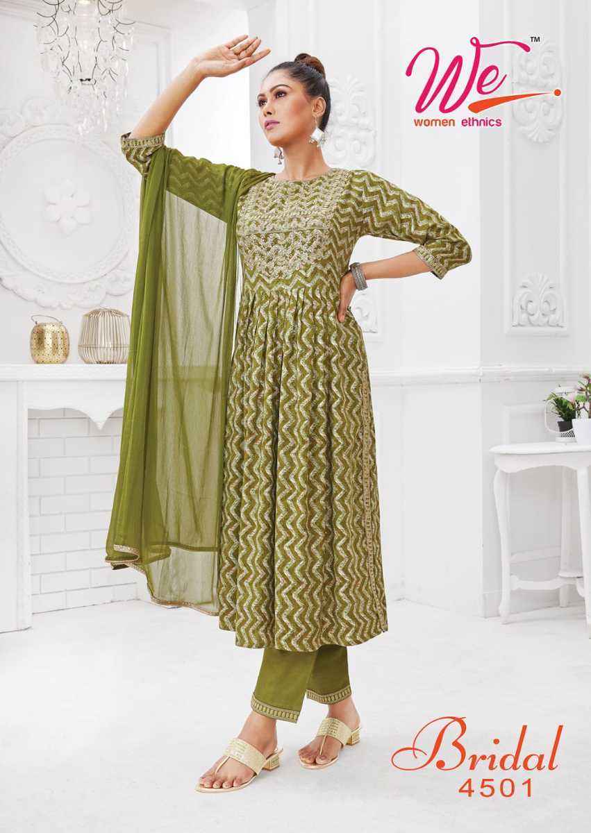 We Bridal Rayon Kurti Combo 8 pcs Catalogue