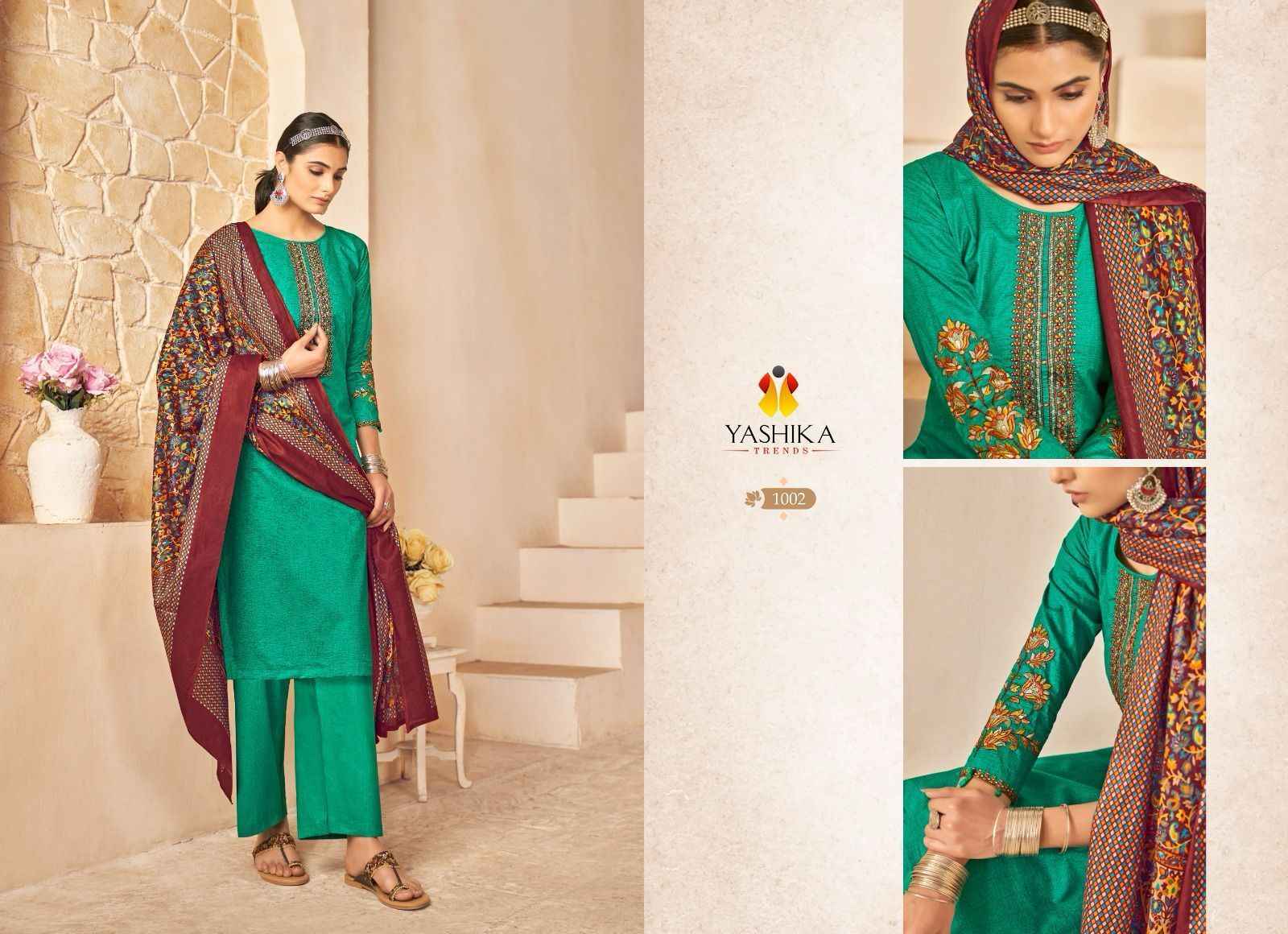 Yashika Trends Sehar Cotton Dress Material 8 pcs Catalogue