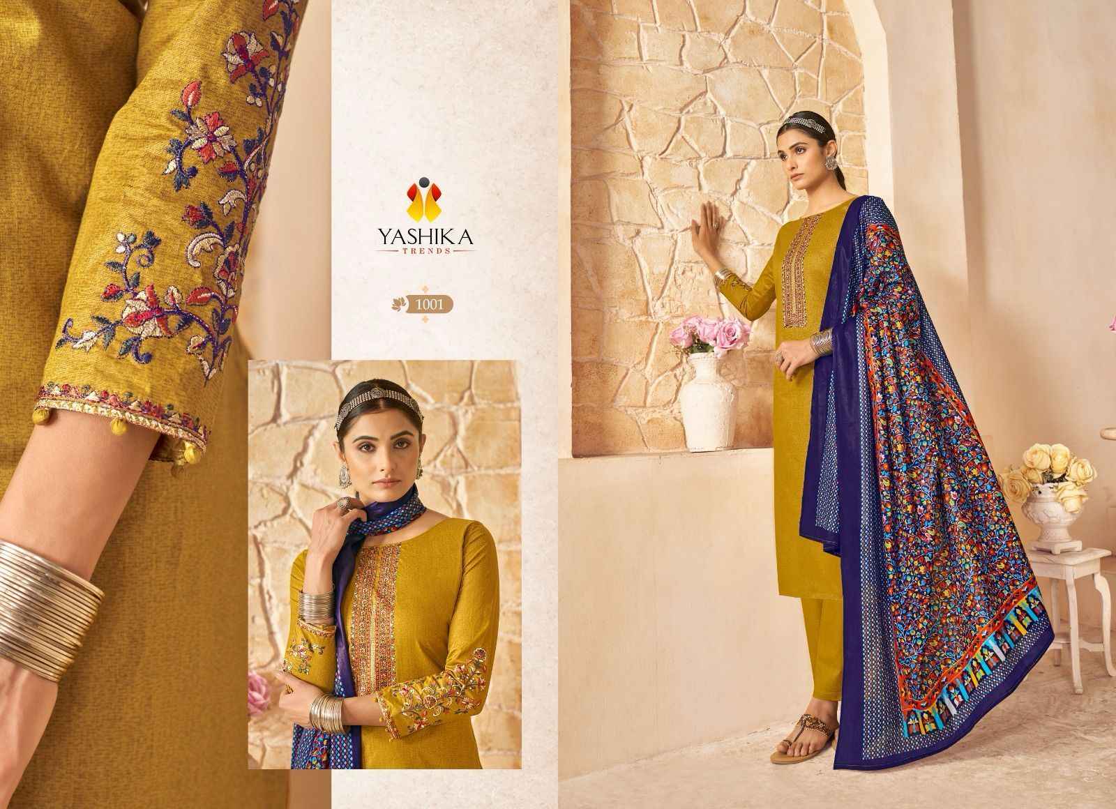 Yashika Trends Sehar Cotton Dress Material 8 pcs Catalogue