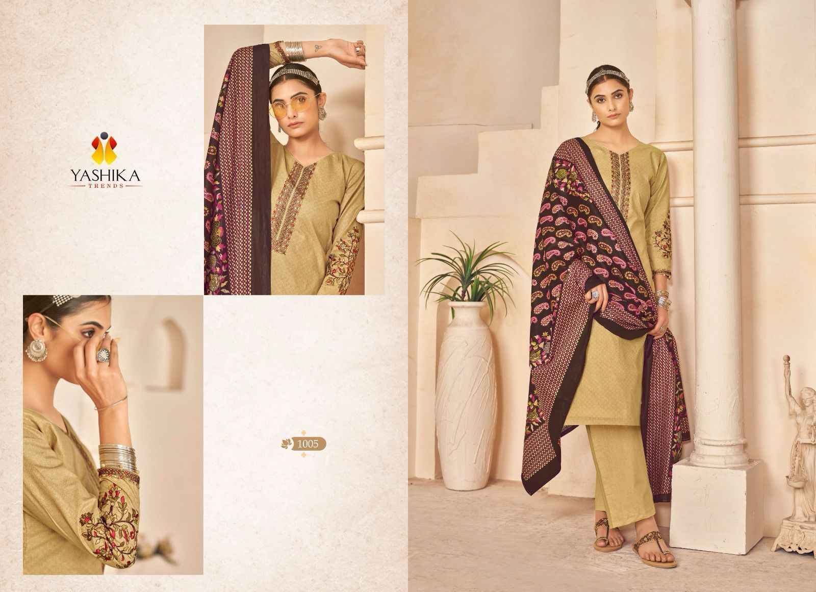 Yashika Trends Sehar Cotton Dress Material 8 pcs Catalogue