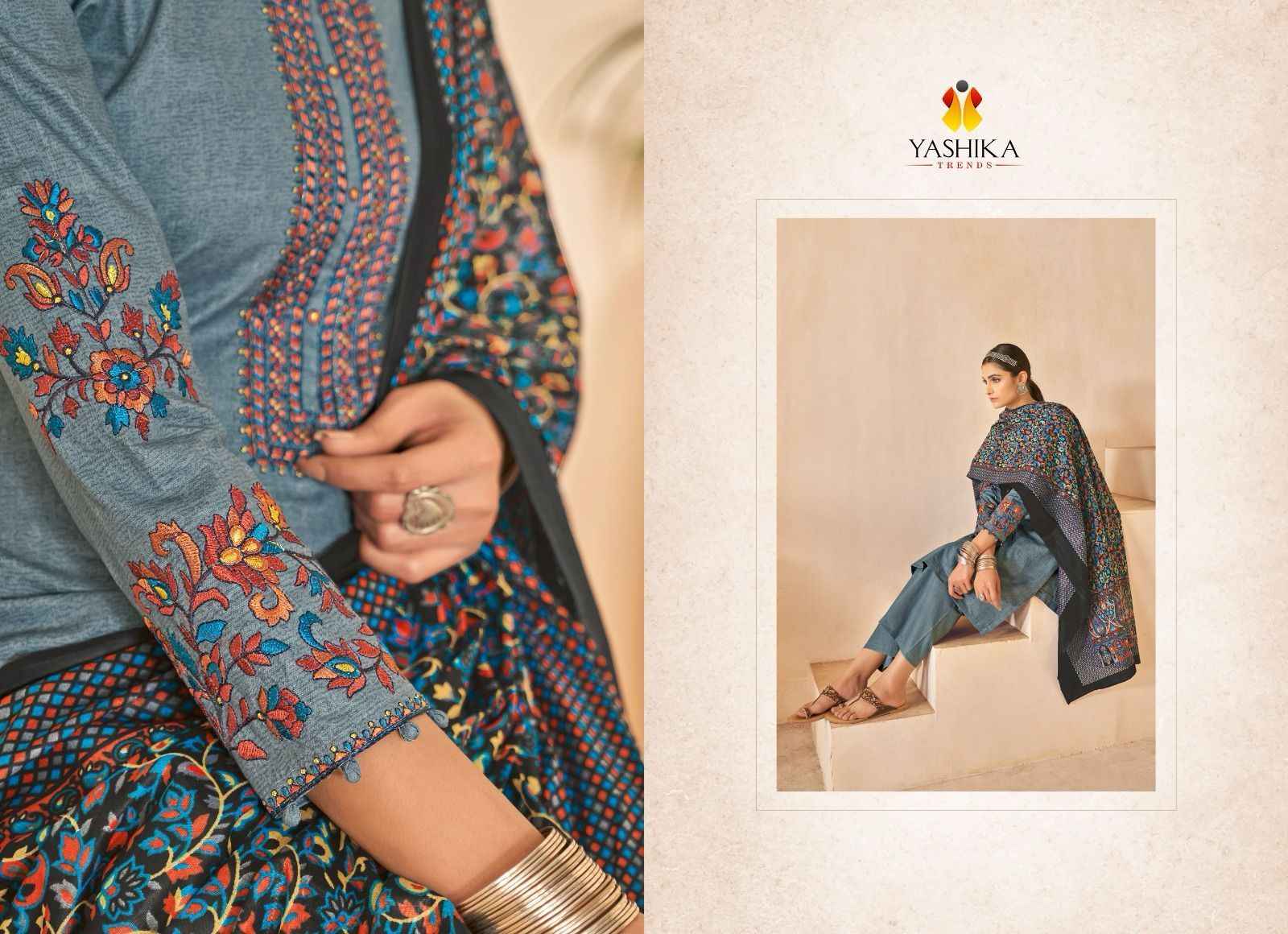 Yashika Trends Sehar Cotton Dress Material 8 pcs Catalogue