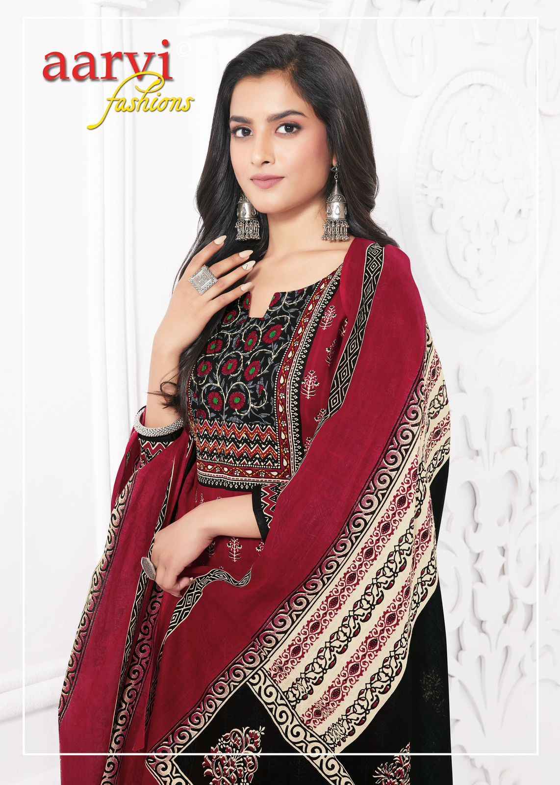 Aarvi Fashion Gamthi Vol-4 Cotton Radymade Suit (10 pcs Catalogue)