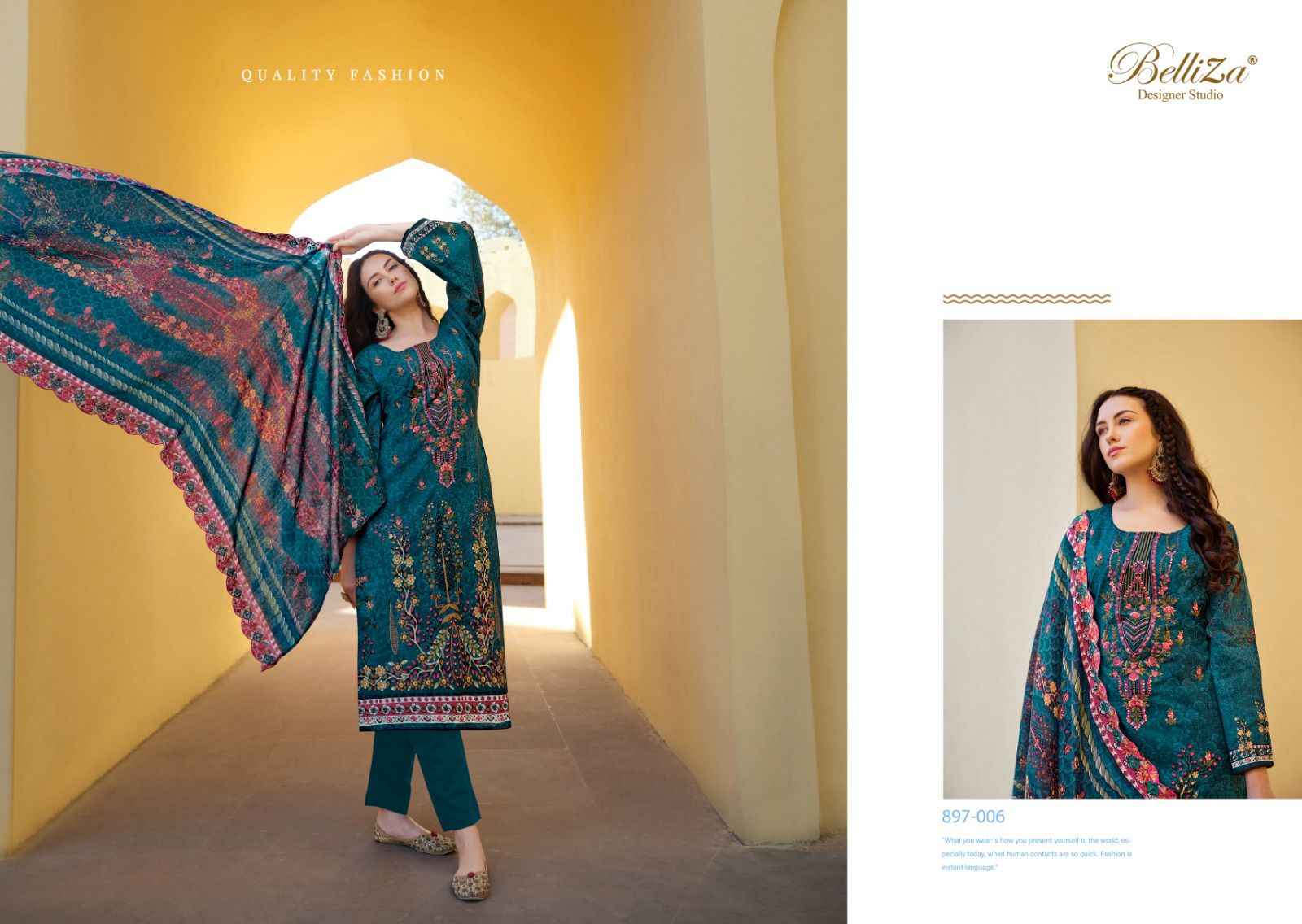 Belliza Guzarish Vol-5 Cotton Dress Material (8 pcs Catalogue)