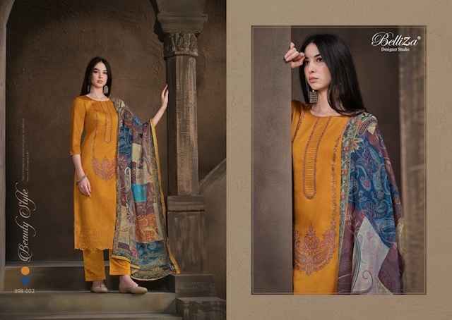 Belliza Jashn E Ishq Vol 4 Jam Cotton Dress Material 8 pcs Catalogue