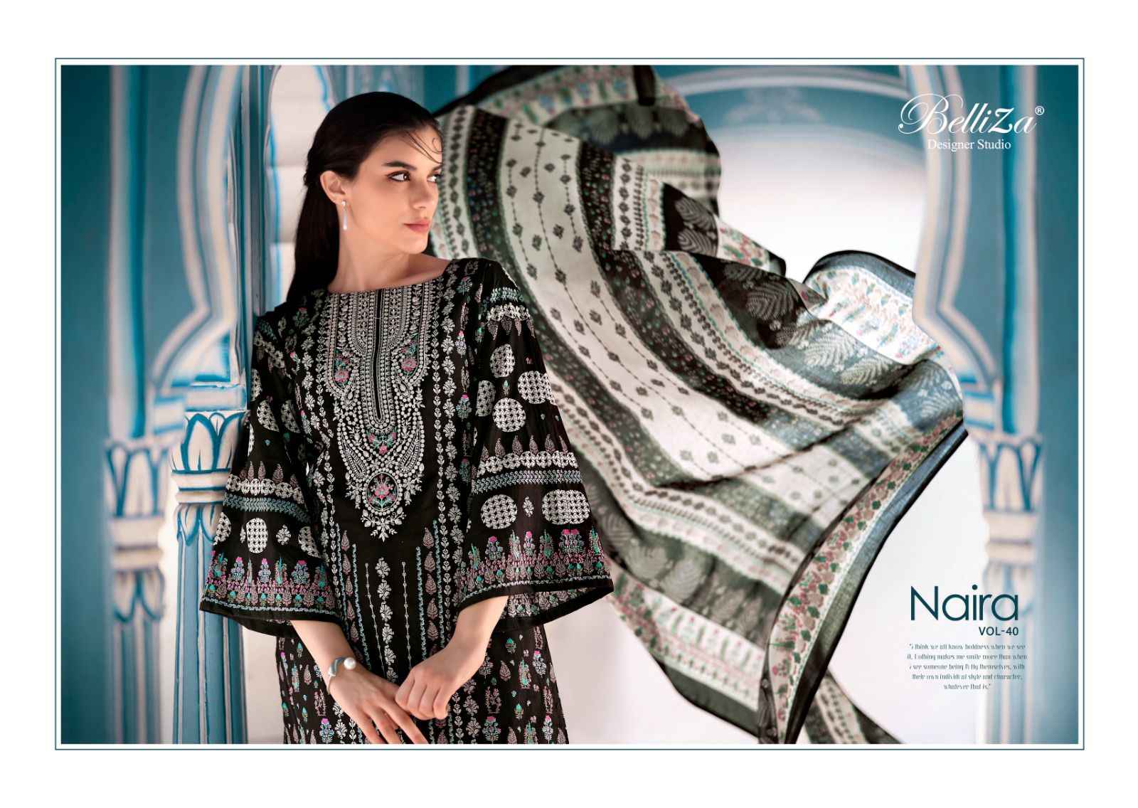 Belliza Naira Vol-40 Cotton Dress Material (08 pcs Cataloge)