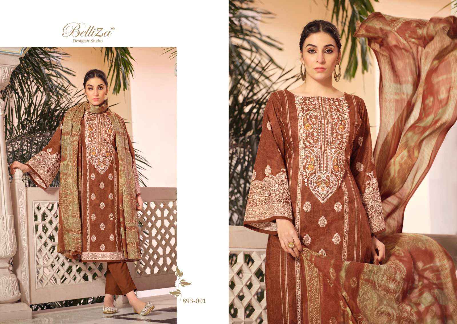 Belliza Naira Vol-41 Cotton Dress Material 8 pcs Cataloge