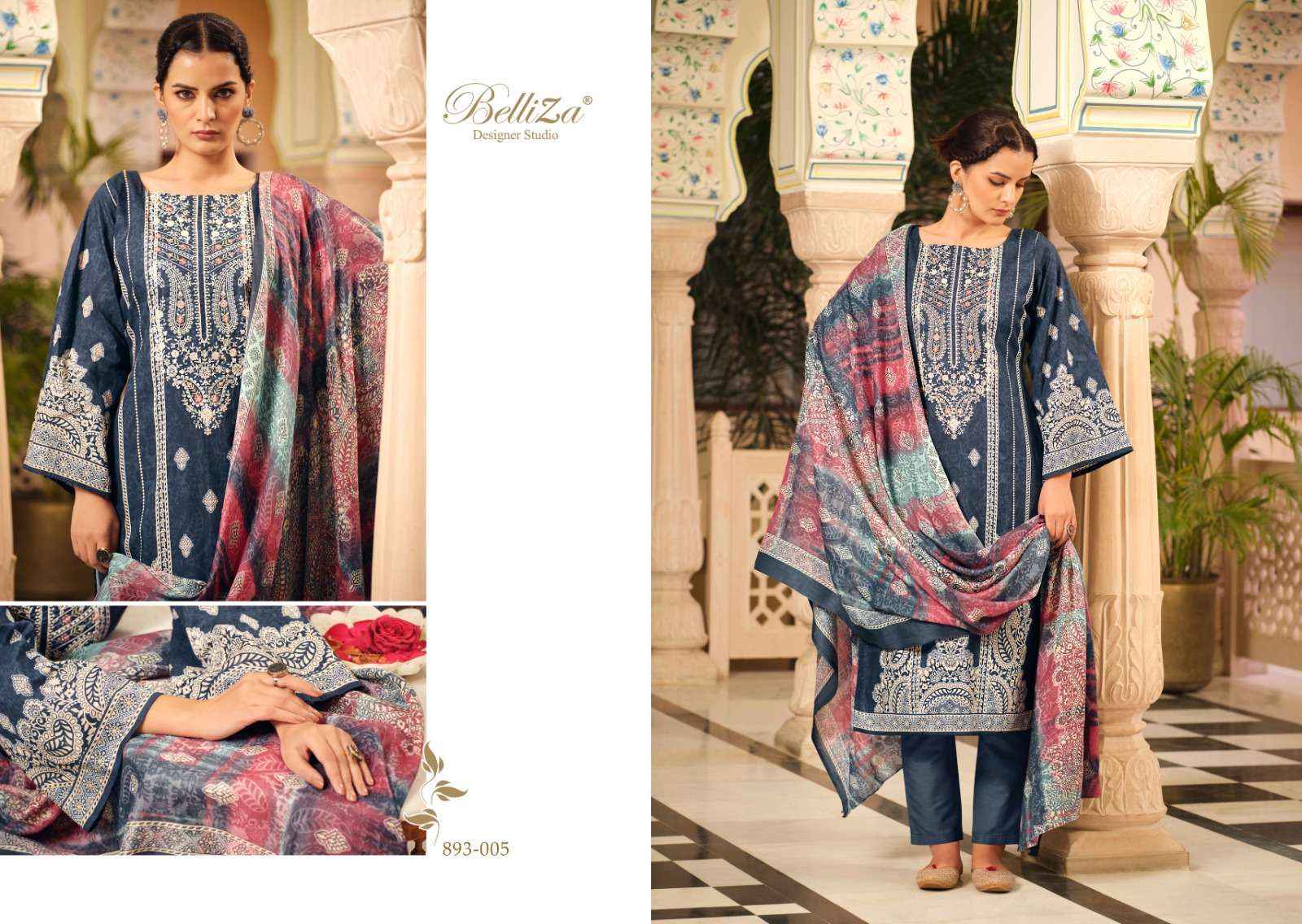 Belliza Naira Vol-41 Cotton Dress Material 8 pcs Cataloge