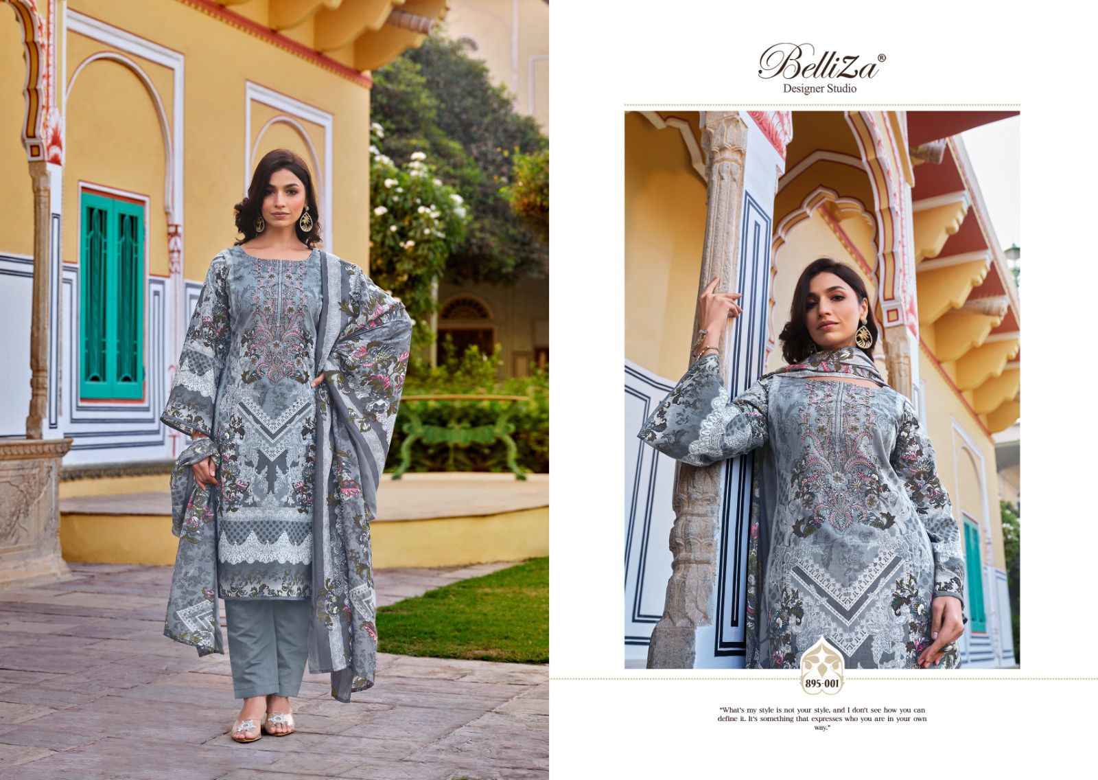 Belliza Naira Vol-42 Cotton Dress Material (08 pcs Cataloge)