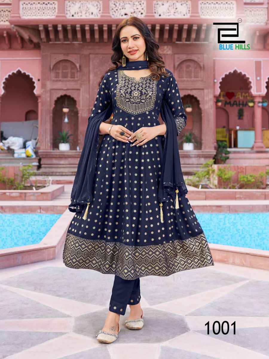 Blue Hills Shreya Rayon Kurti Combo Most Trusted Kurtis Wholesaler