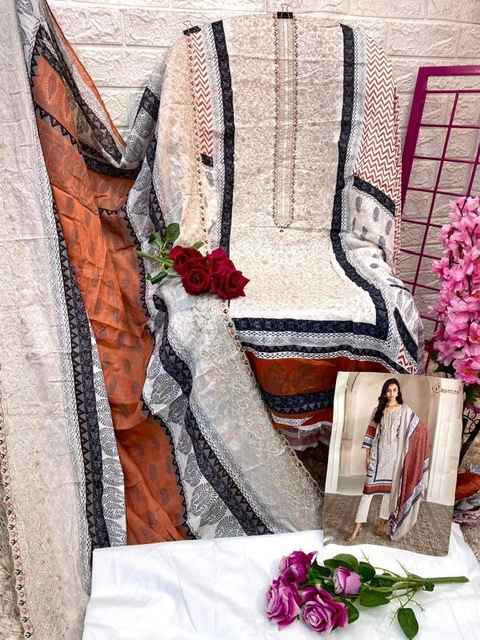 Cosmos Bin Saeed Vol 1 Cotton Dress Material 10 pcs Catalogue