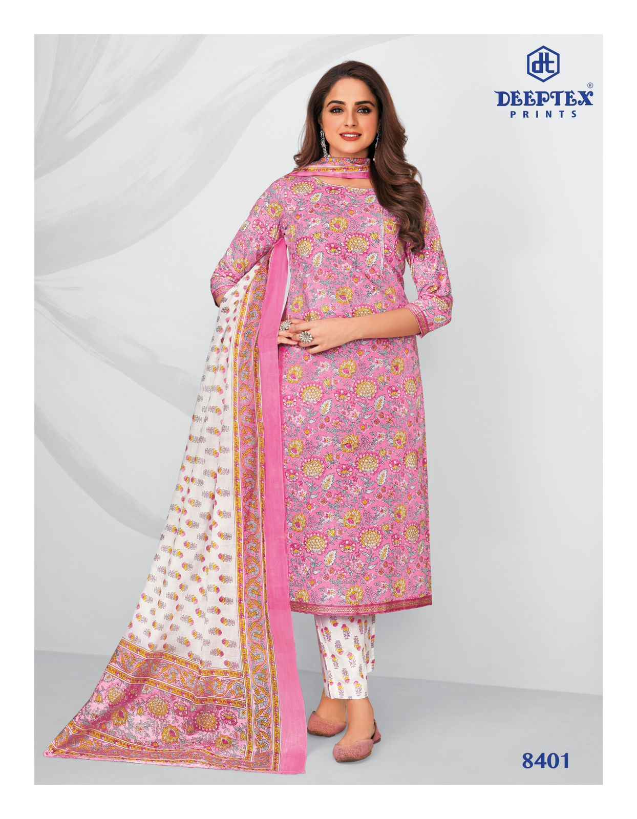 Deeptex Miss India Vol-84 Cotton Dress Material (26 pcs Catalogue)