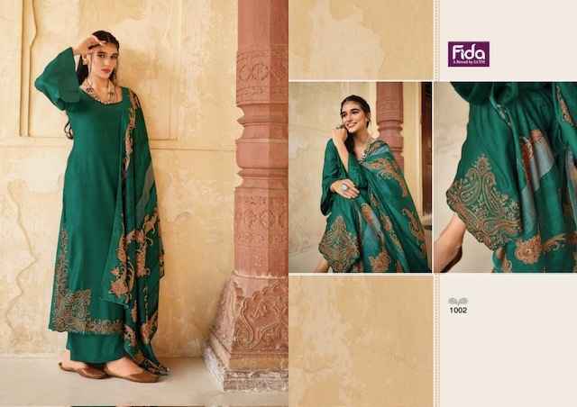 Fida Akayda Cotton Dress Material 6 pcs Catalogue