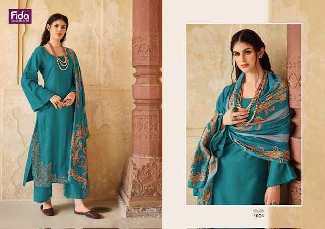 Fida Akayda Cotton Dress Material 6 pcs Catalogue