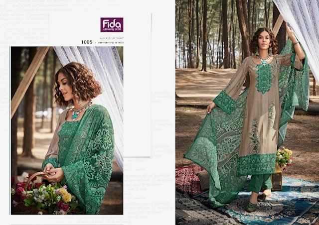 Fida Akriti Pure Cotton Dress Material (6 pcs Catalogue)