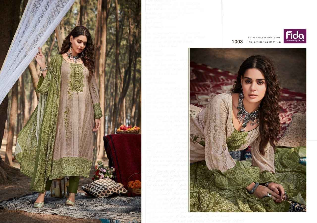 Fida Akriti Pure Cotton Dress Material (6 pcs Catalogue)