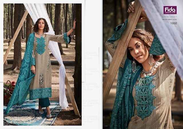 Fida Akriti Pure Cotton Dress Material (6 pcs Catalogue)