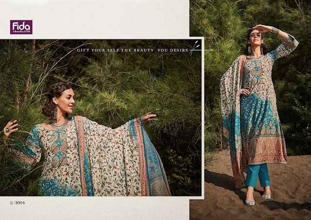 Fida Avnoor Cotton Dress Material 6 pcs Catalogue