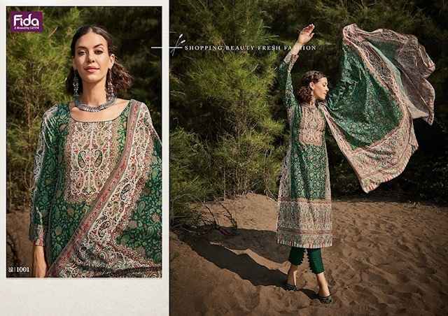 Fida Avnoor Cotton Dress Material 6 pcs Catalogue