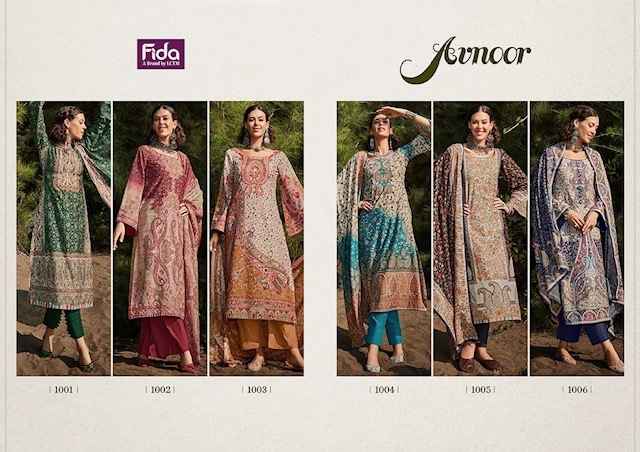 Fida Avnoor Cotton Dress Material 6 pcs Catalogue