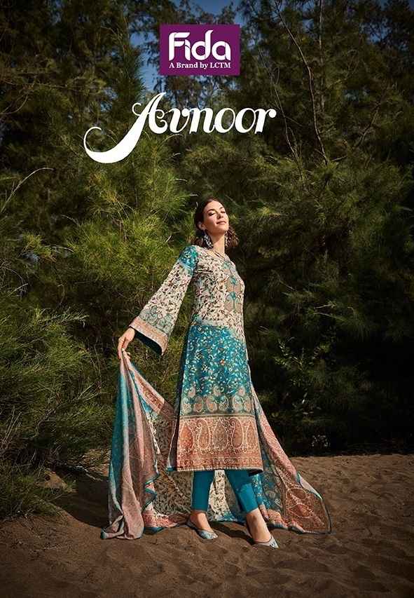 Fida Avnoor Cotton Dress Material 6 pcs Catalogue