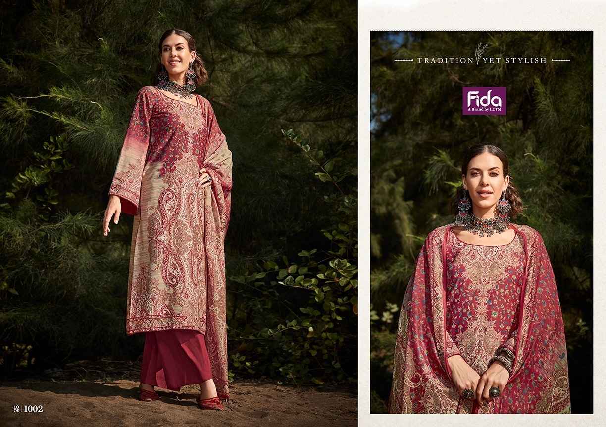 Fida Avnoor Cotton Dress Material 6 pcs Catalogue