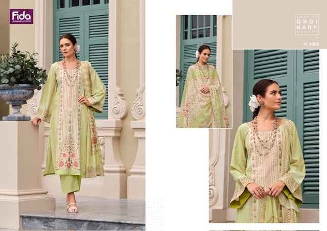 Fida Fiza Karachi Cotton Dress Material 6 pcs Catalogue