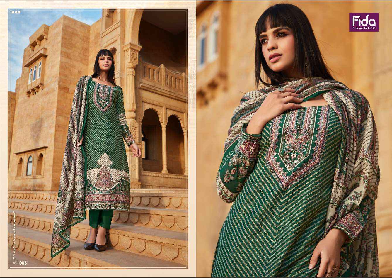 Fida Saanjh Cotton Dress Material 6 pcs Catalogue