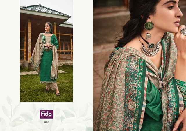 Fida Zehnaseeb Pure Cotton Dress Material (6 pcs Catalogue)