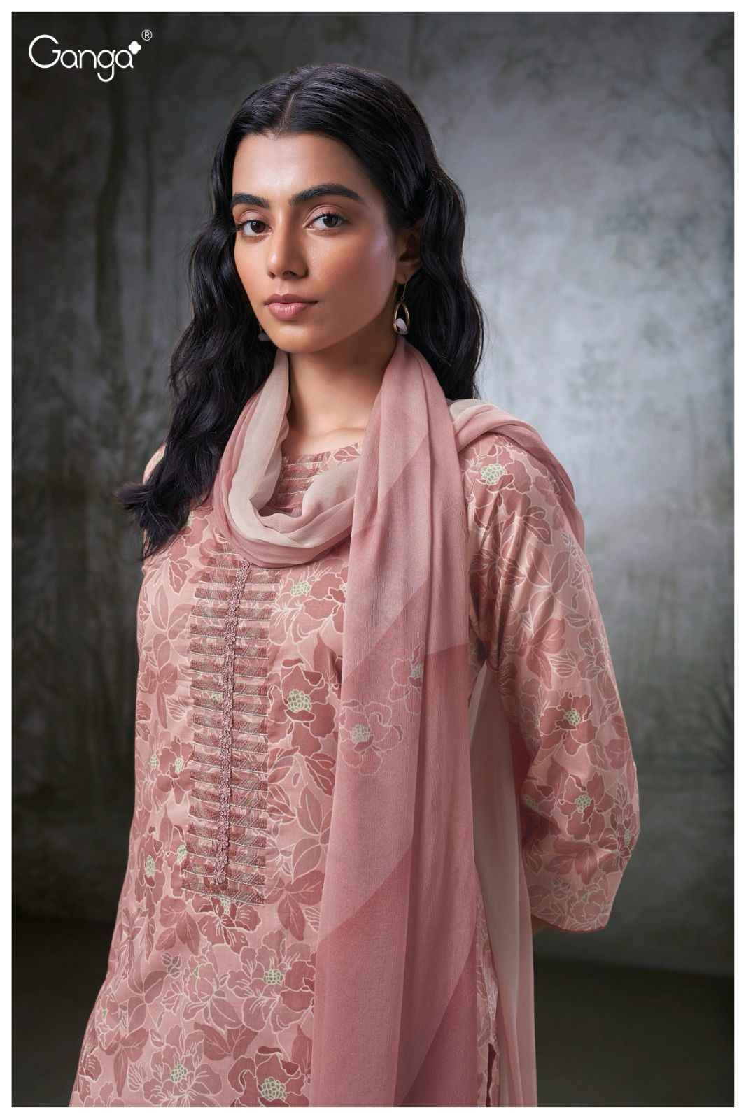 Ganga Sage Premium Cotton Dress Material (4 Pc Catalog)