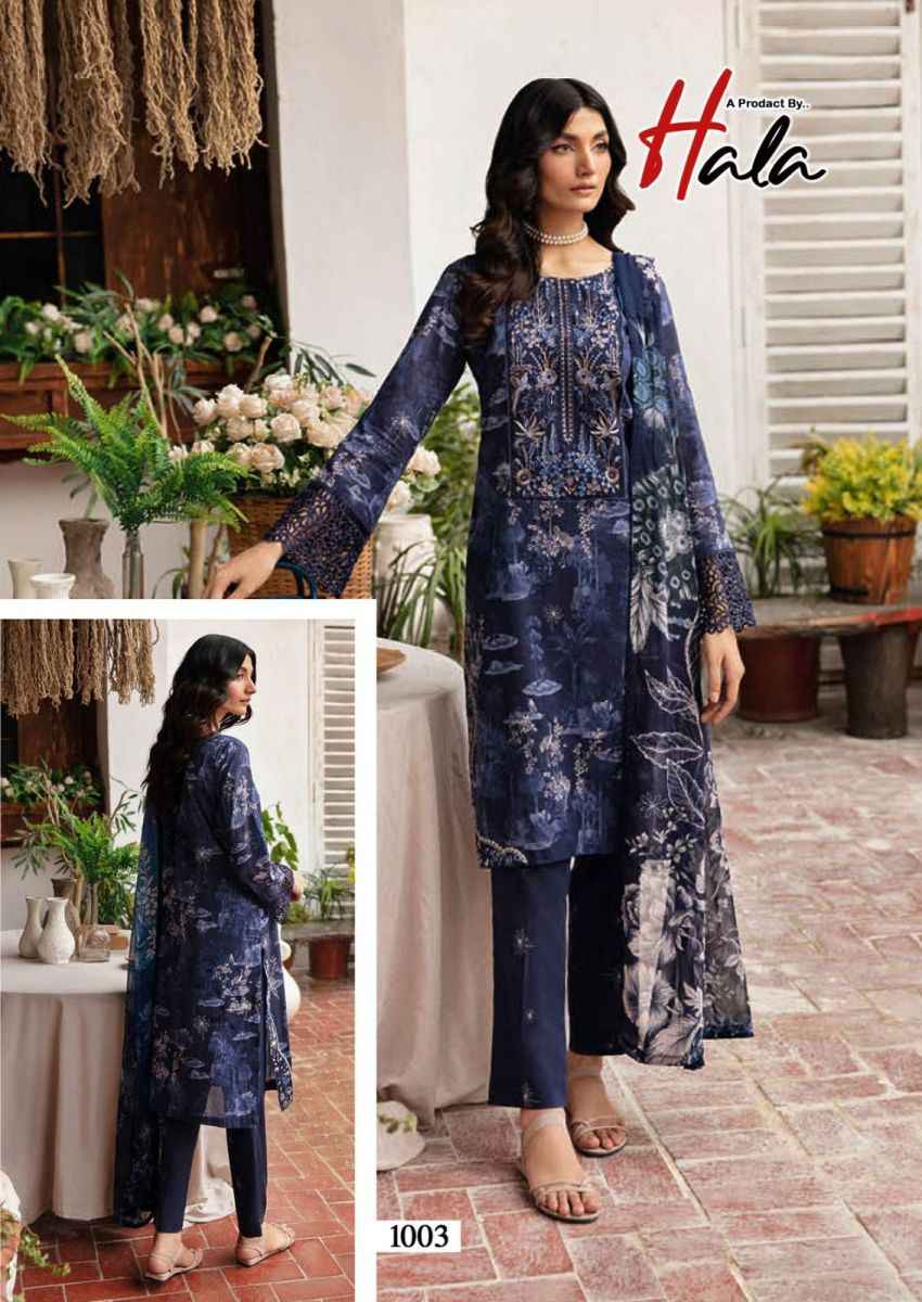 Hala Rangrez Vol 2 Cotton Dress Material 6 pcs Catalogue