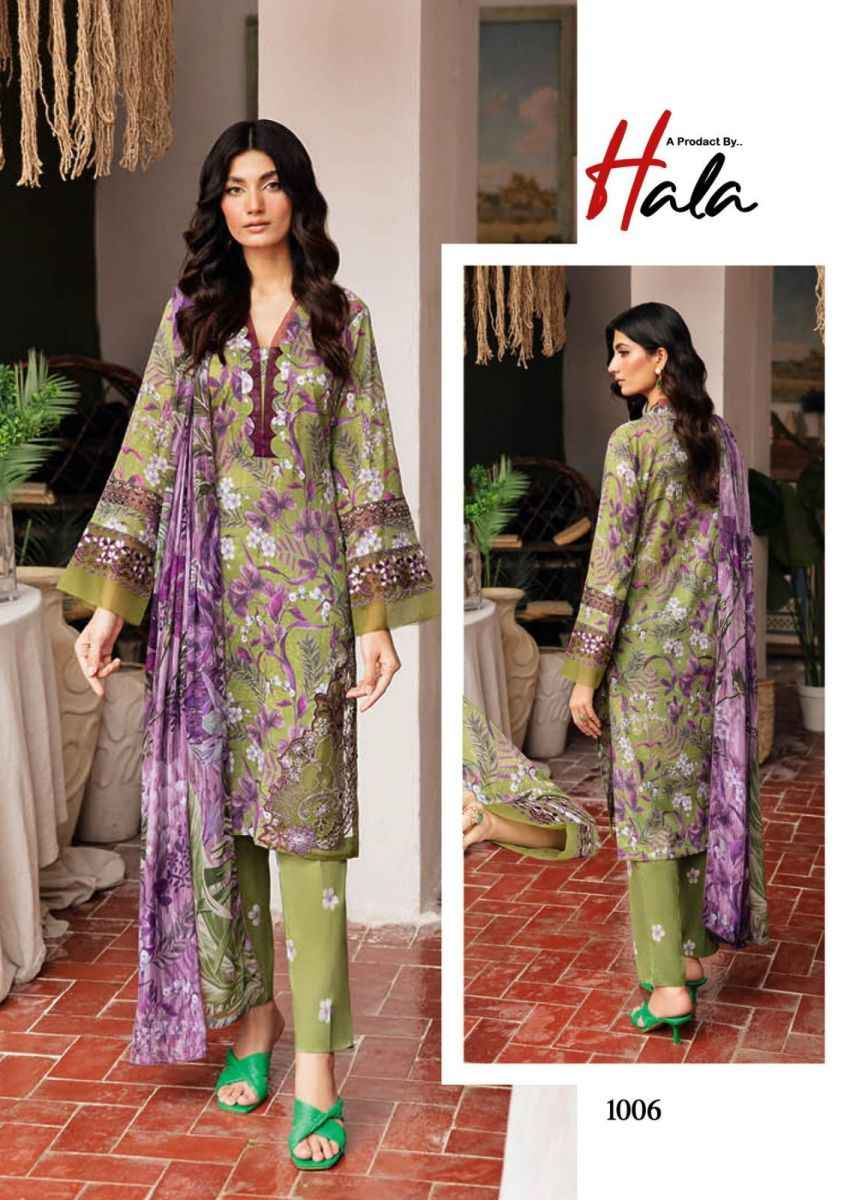 Hala Rangrez Vol 2 Cotton Dress Material 6 pcs Catalogue
