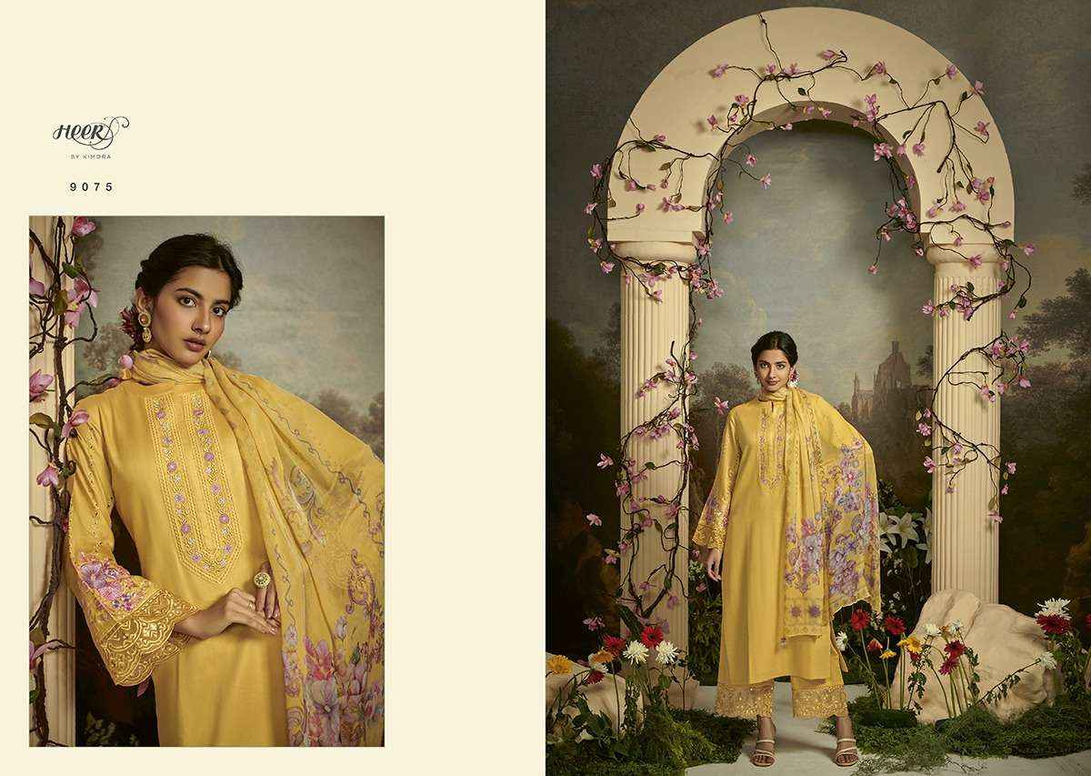 Heer Gulbagh Cotton Dress Material 8 pcs Catalogue