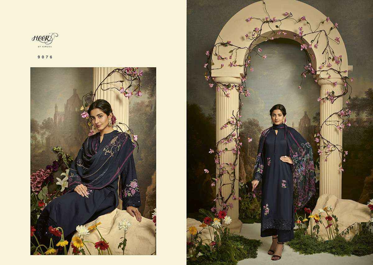 Heer Gulbagh Cotton Dress Material 8 pcs Catalogue