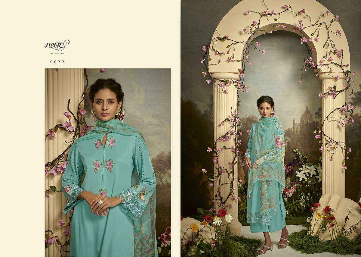 Heer Gulbagh Cotton Dress Material 8 pcs Catalogue