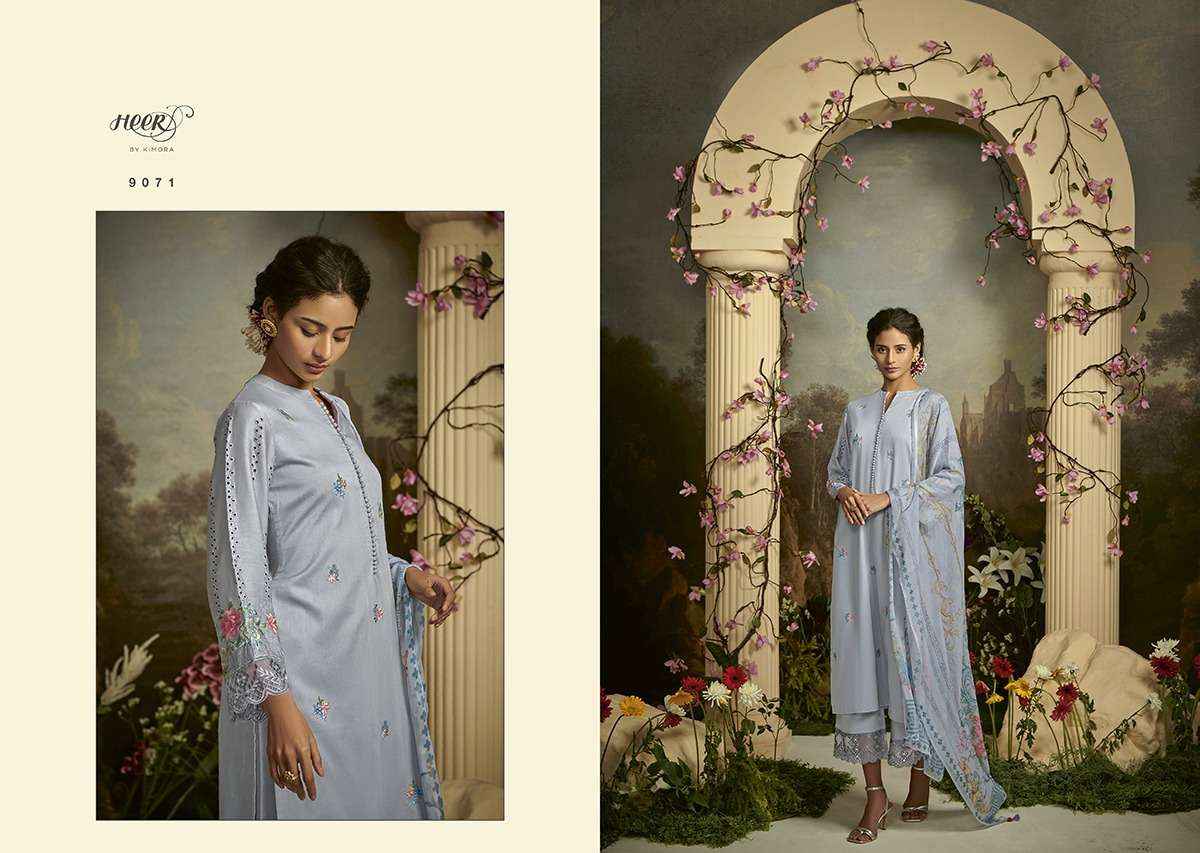 Heer Gulbagh Cotton Dress Material 8 pcs Catalogue