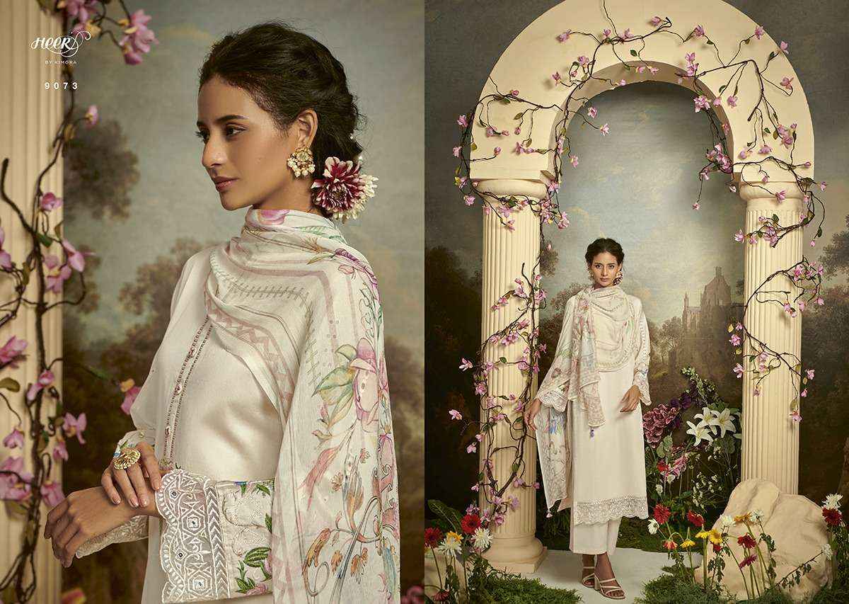 Heer Gulbagh Cotton Dress Material 8 pcs Catalogue