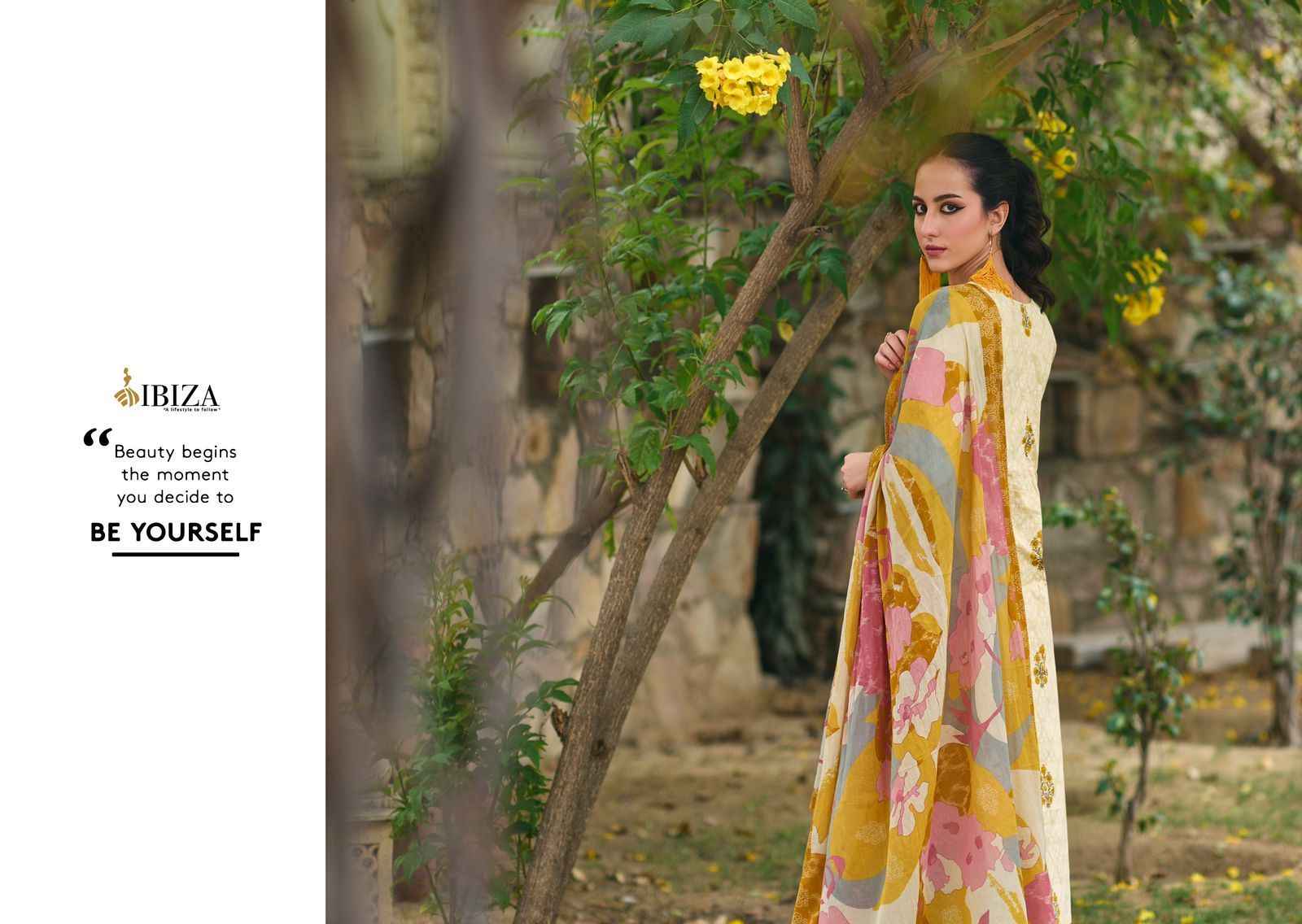 Ibiza Emily Vol-2 Pure Lawn Cotton Dress Material (8 Pc Catalog)