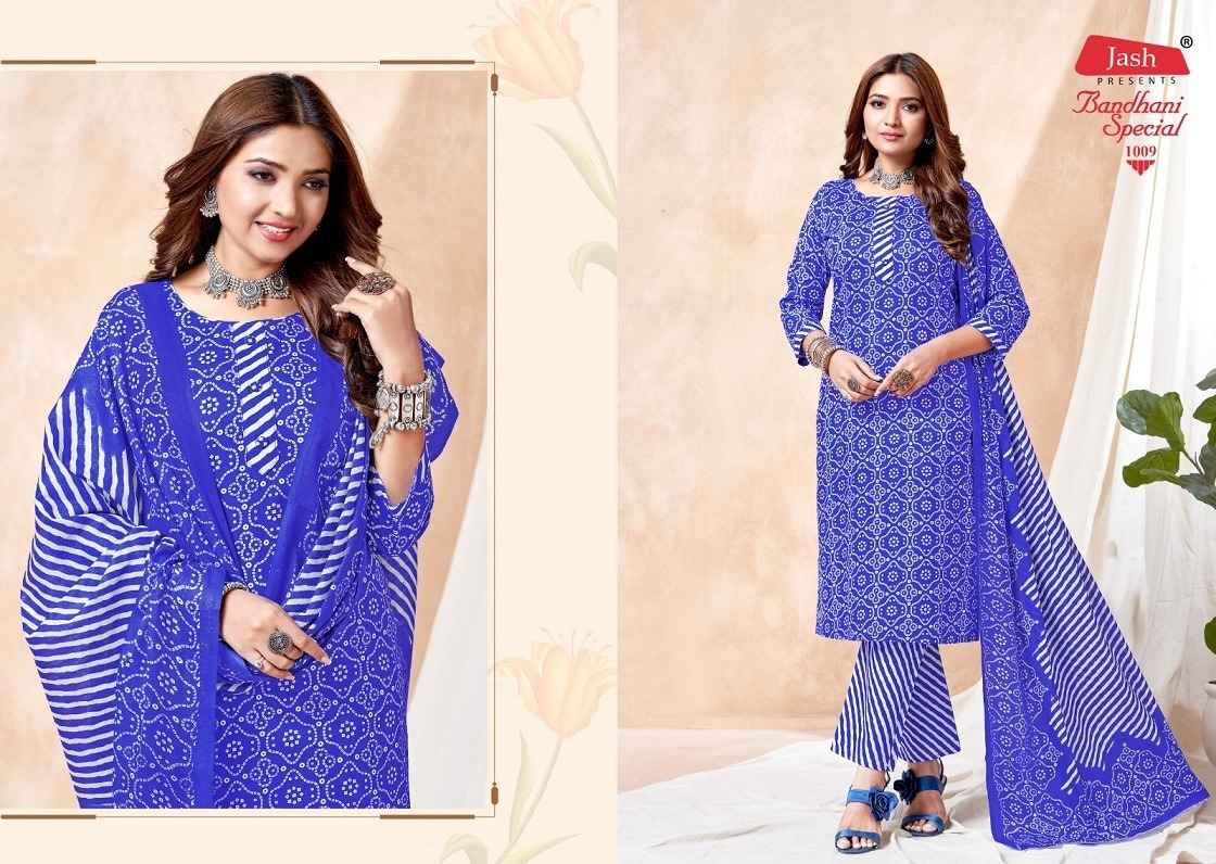 Jash Bandhani Special Vol-1 Cotton Readymade Suit (10 Pc Catalog)