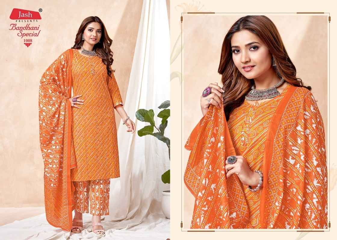 Jash Bandhani Special Vol-1 Cotton Readymade Suit (10 Pc Catalog)