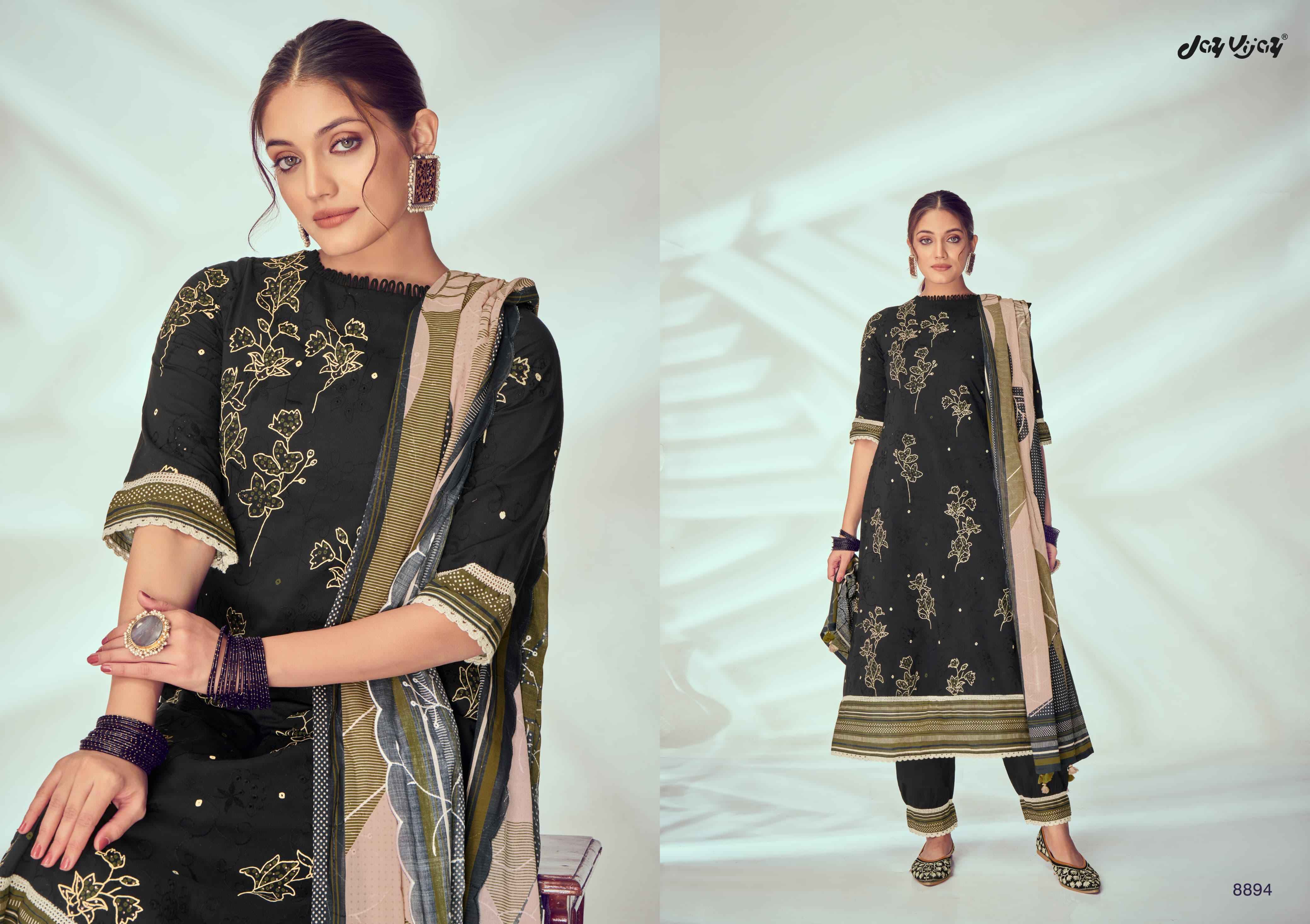 Jay Vijay Kahani Pure Cotton Dress Material (6 Pc Catalouge)