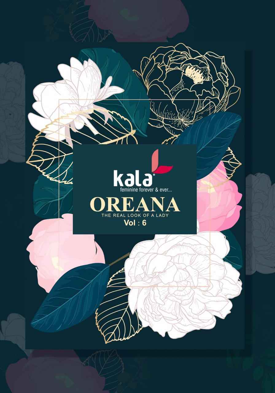 Kala Oreana Pure Premium Cotton Dress Material (12 Pc Catalog)