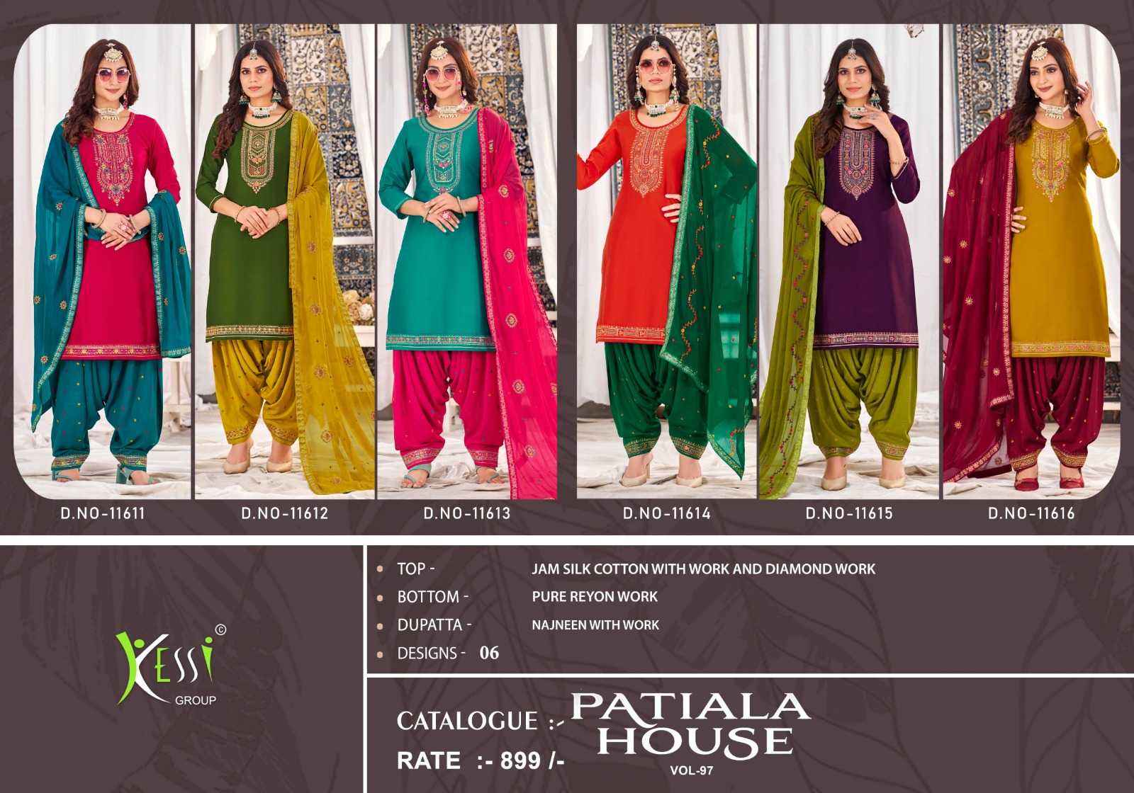 Kessi Patiala House Vol 97 Cotton Dress Material 6 pcs Catalogue