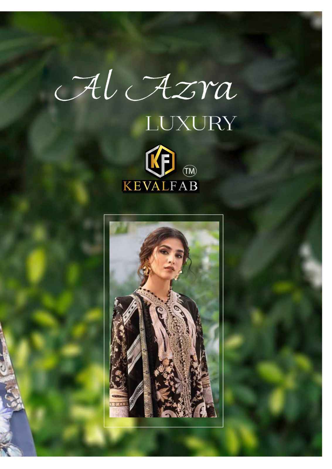 Keval Fab Al Azara Vol-4 Heavy Cotton Dress Material (6 pcs Catalogue)